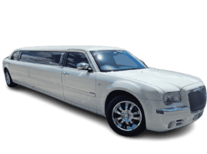 Chrysler limousine white 10 seats